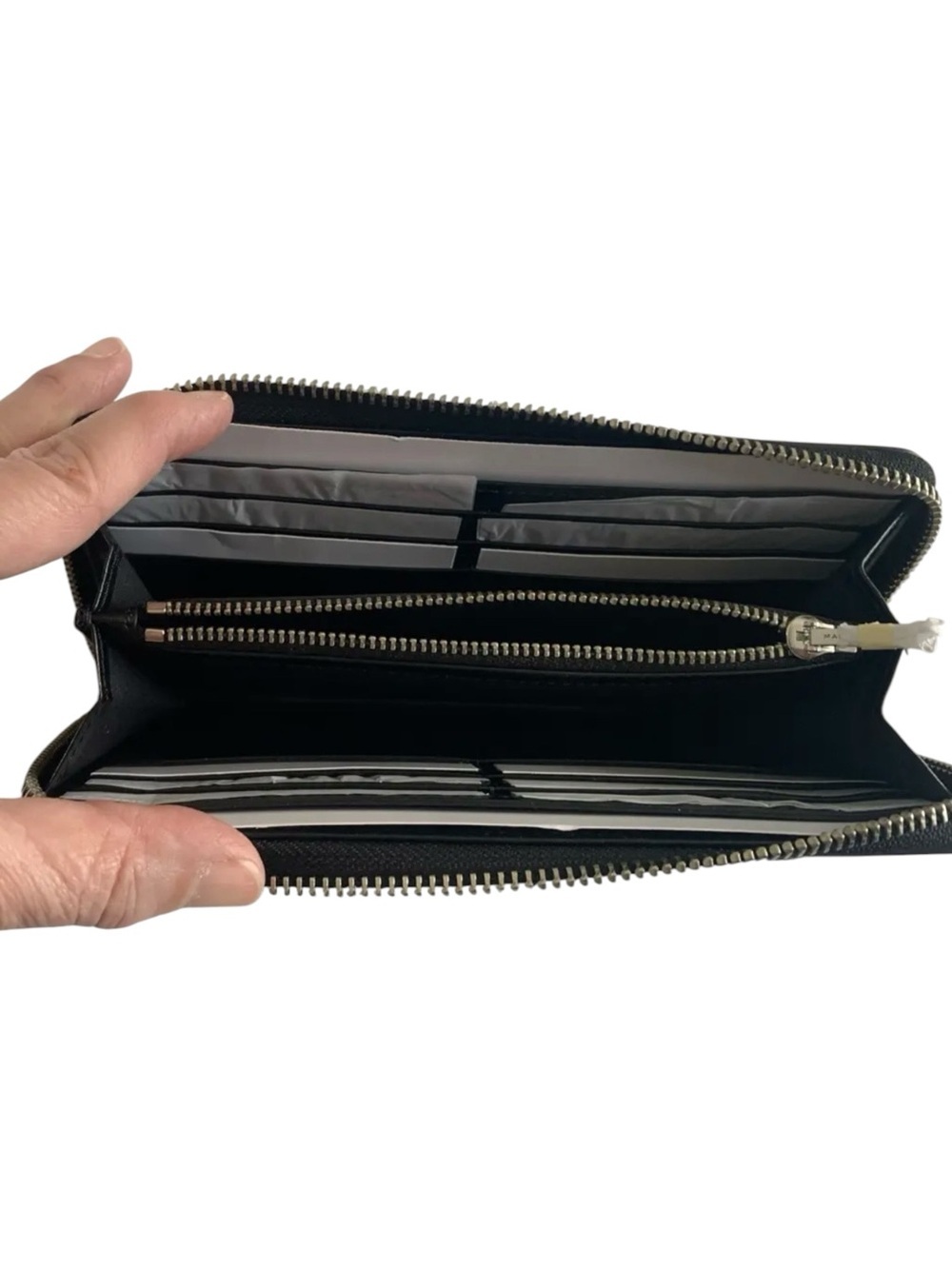 MARC JACOBS Branded Saffiano Standard Continental Wallet in Black - BRAND NEW! - Picture 5 of 8